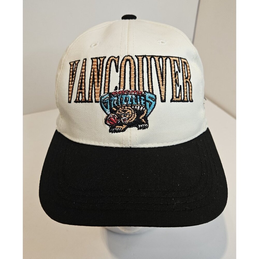Vancouver Grizzlies Hat Cap Laser Sports Specialties NBA Vintage 90s Mens - Picture 2 of 10